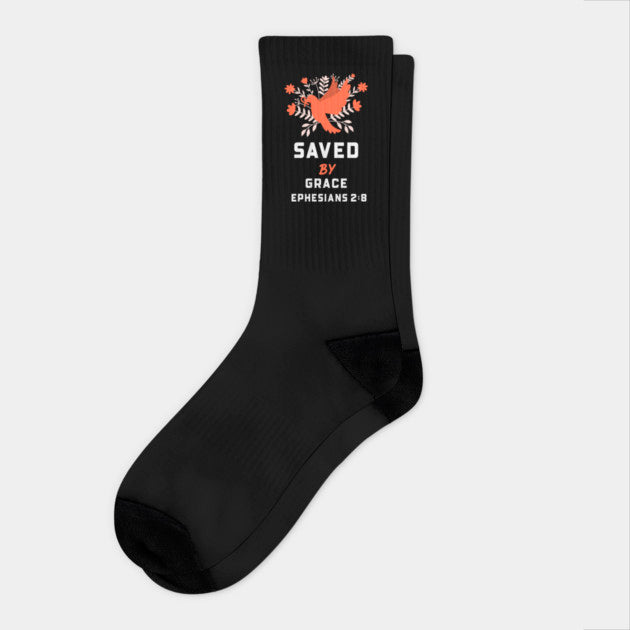 Saved by Grace Socks — For the Mom Who Feels Like She's Falling Short