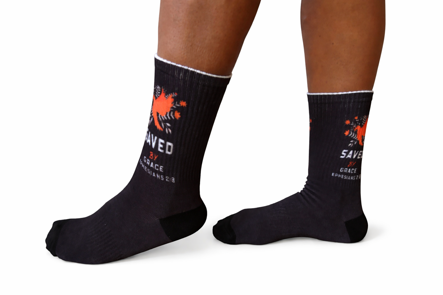 Saved by Grace Socks — For the Mom Who Feels Like She's Falling Short