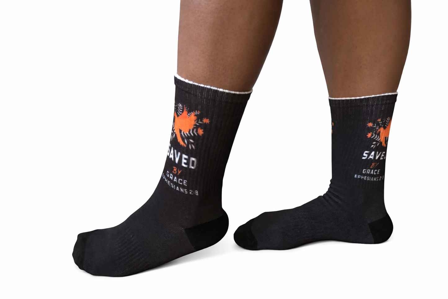 Saved by Grace Socks — For the Mom Who Feels Like She's Falling Short