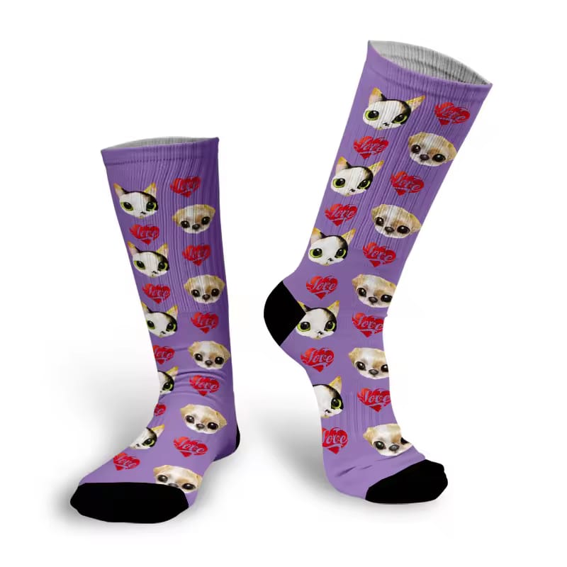 Printed Socks for Men Women, child